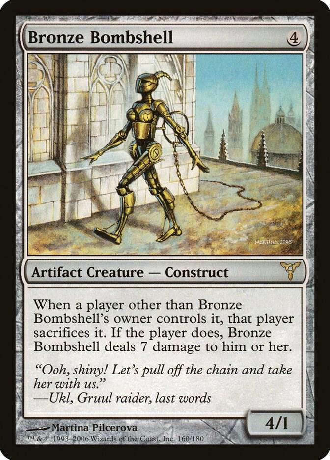 Bronze Bombshell card image
