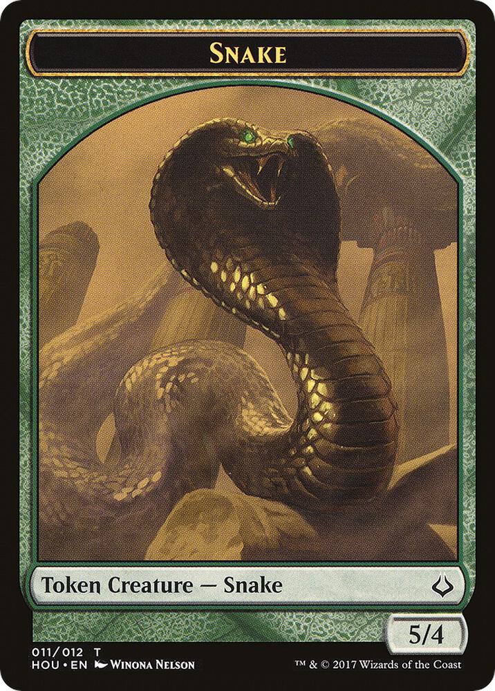 Snake // Warrior Double-Sided Token card image