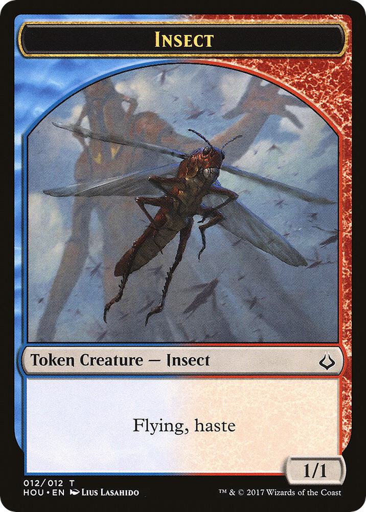 Insect // Warrior Double-Sided Token card image