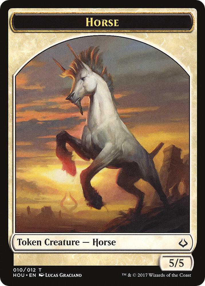 Horse // Zombie Double-sided Token card image