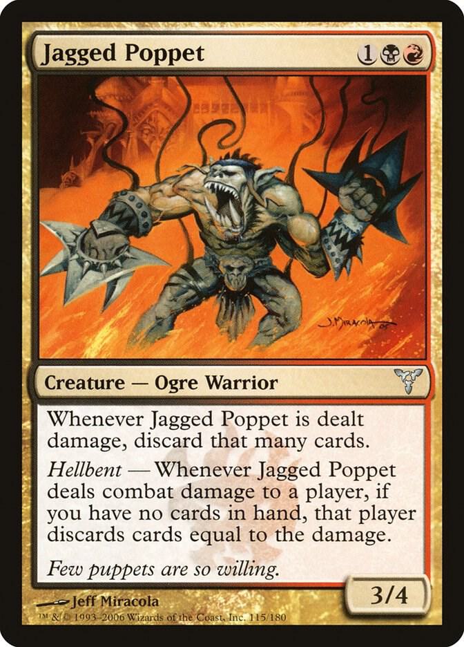 Jagged Poppet card image