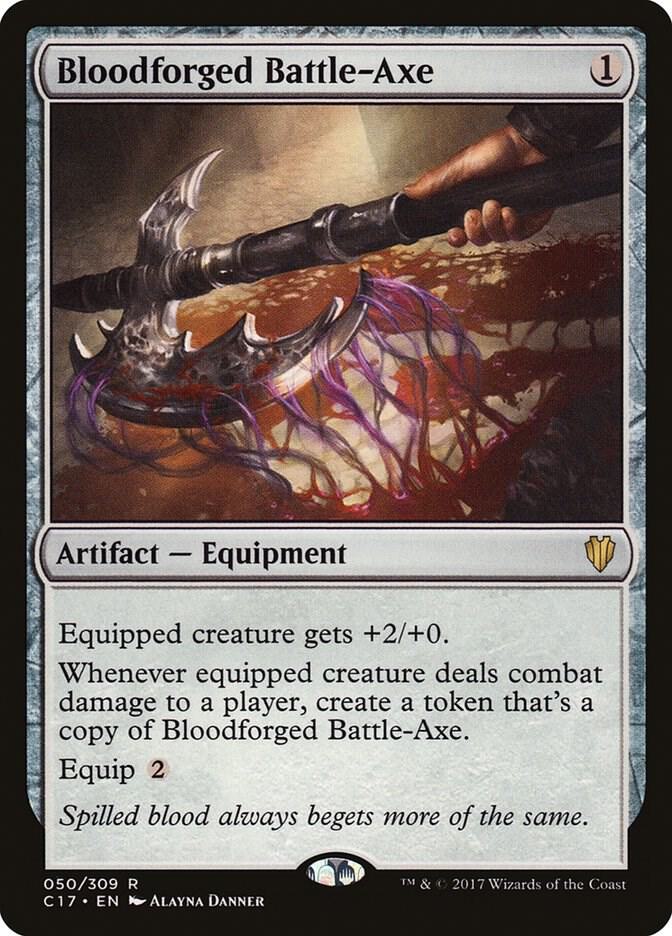 Bloodforged Battle-Axe card image