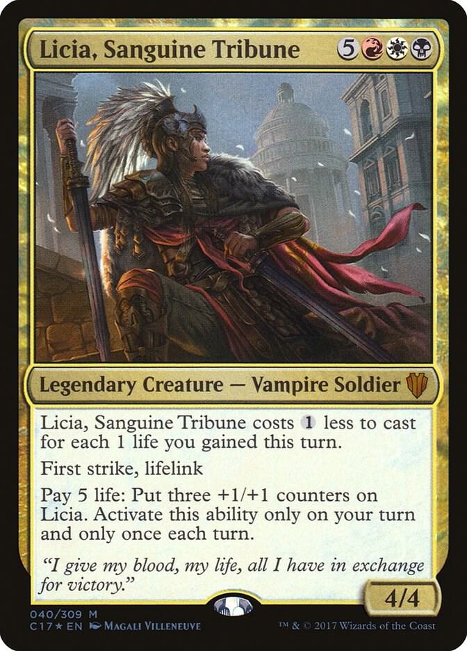 Licia, Sanguine Tribune card image