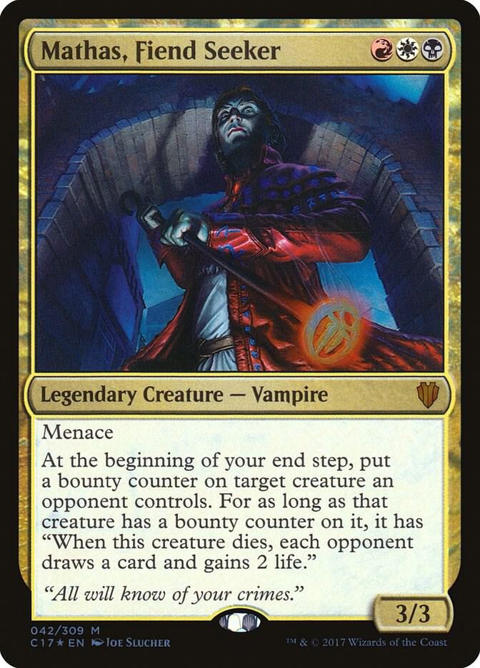 Mathas, Fiend Seeker card image