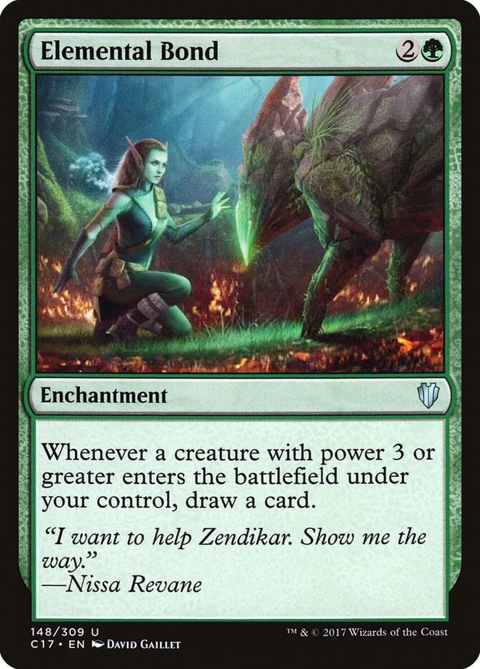 Elemental Bond card image