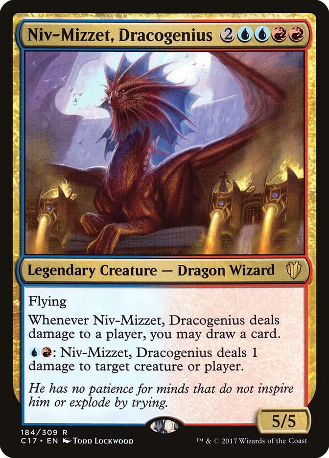 Niv-Mizzet, Dracogenius card image