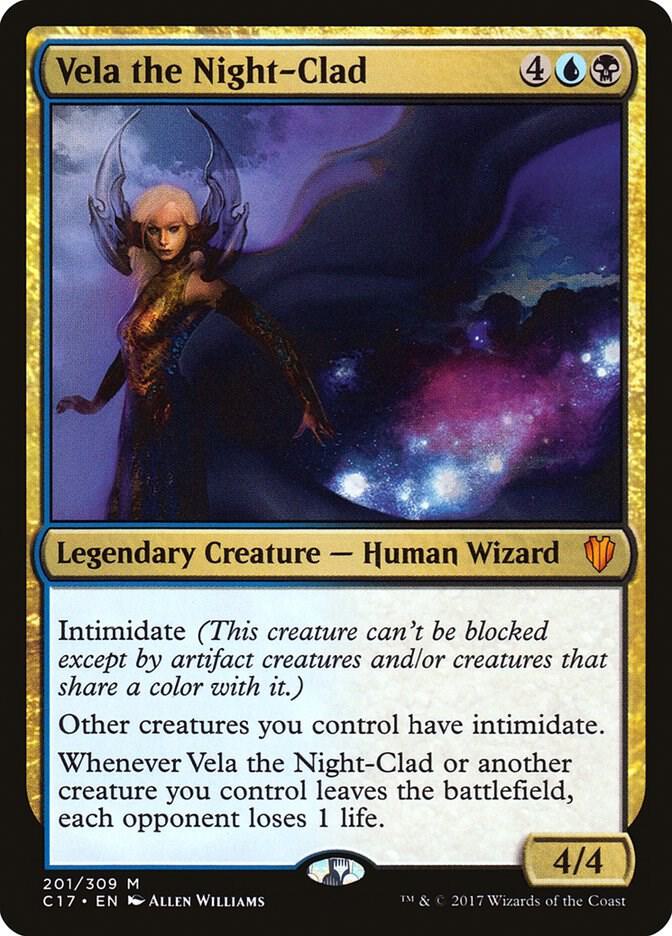 Vela the Night-Clad card image