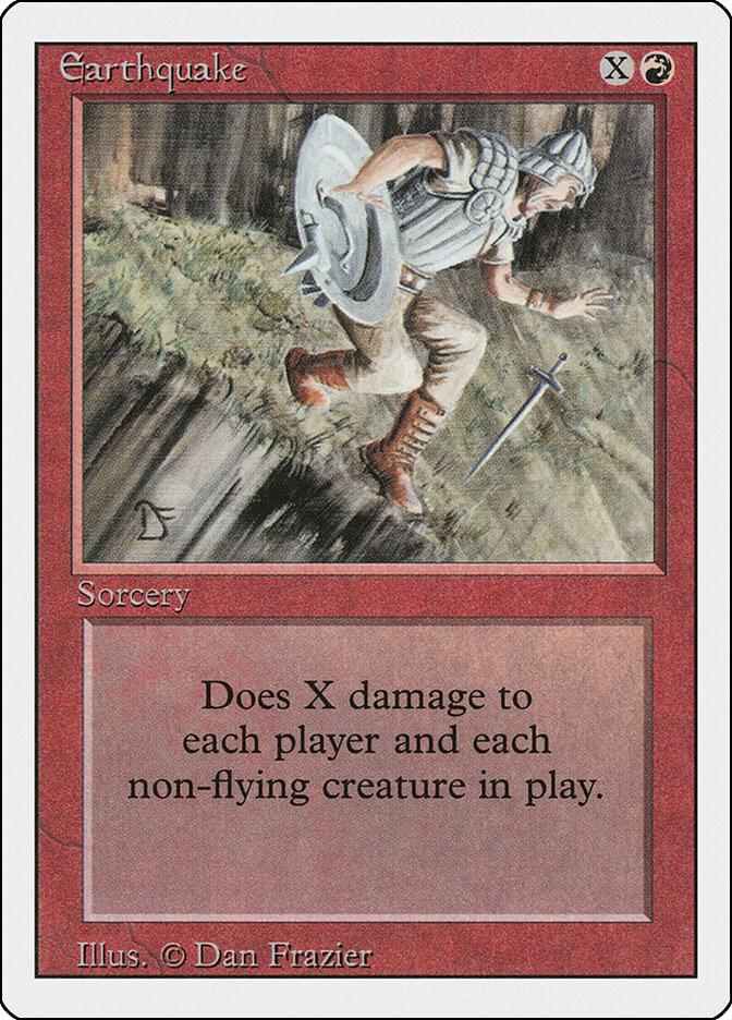 Earthquake card image