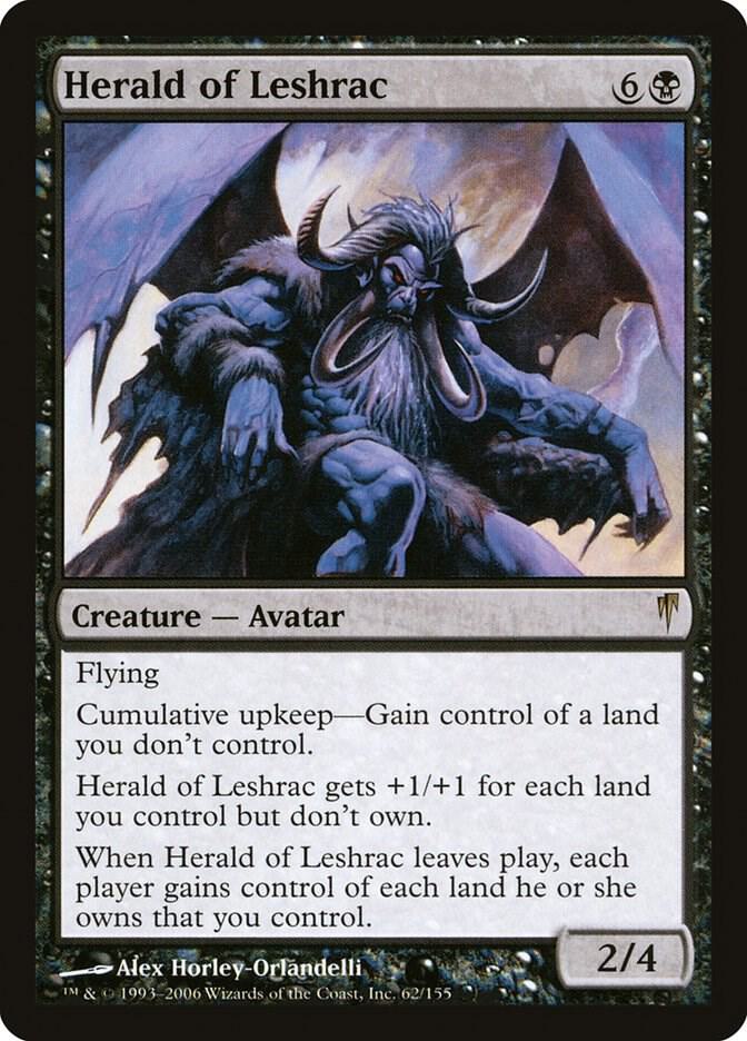Herald of Leshrac card image
