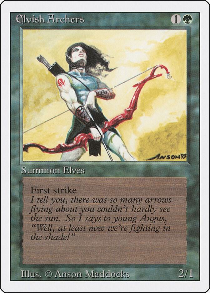 Elvish Archers card image