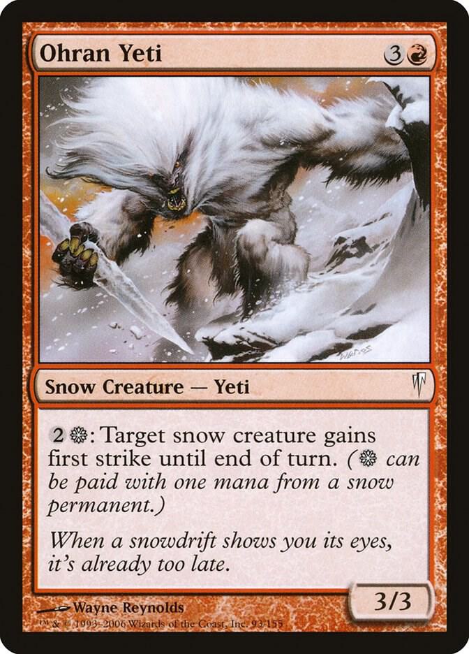 Ohran Yeti card image