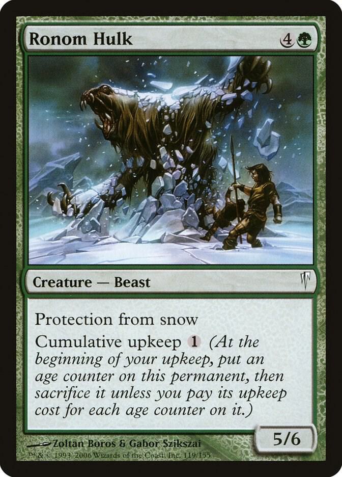 Ronom Hulk card image
