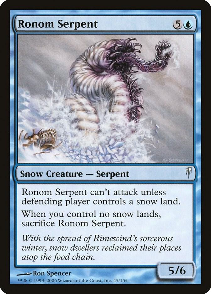 Ronom Serpent card image
