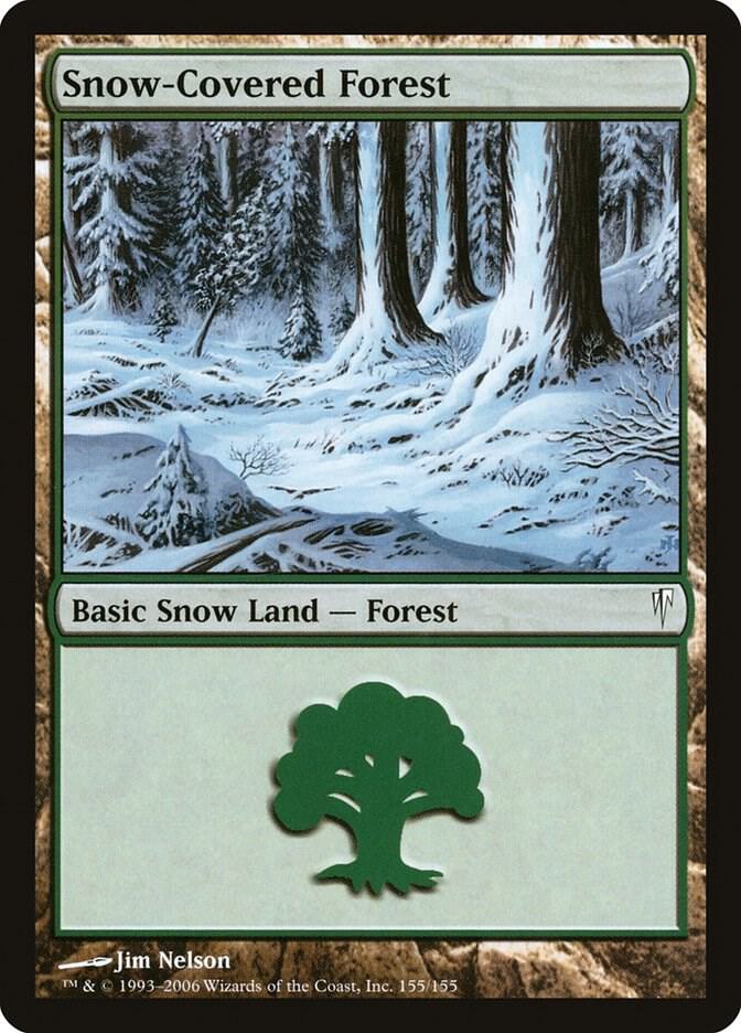 Snow-Covered Forest card image