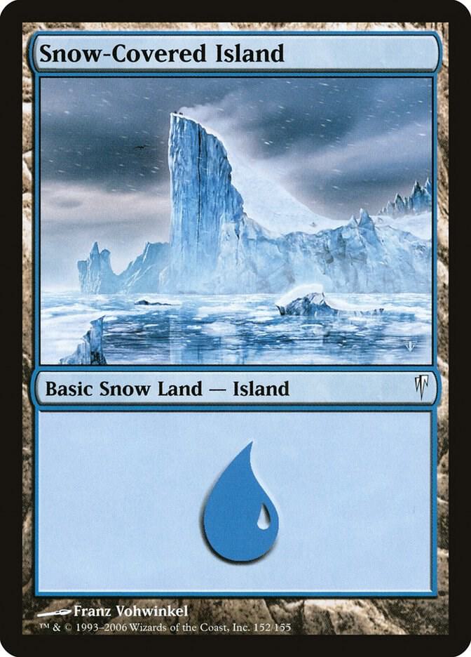 Snow-Covered Island card image