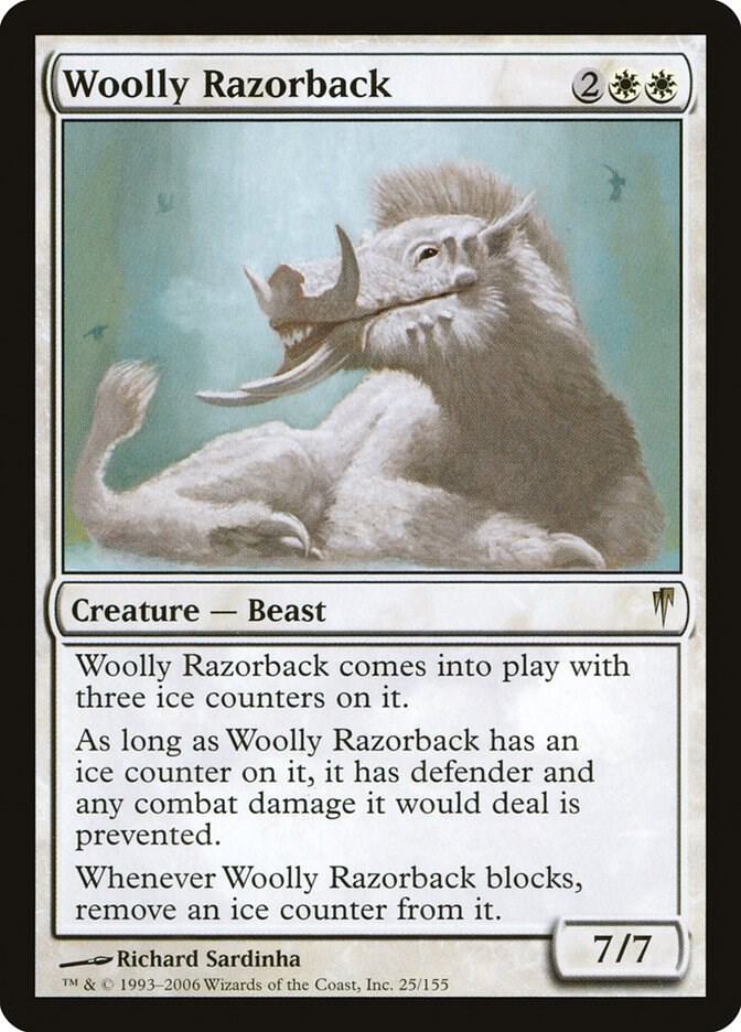 Woolly Razorback card image