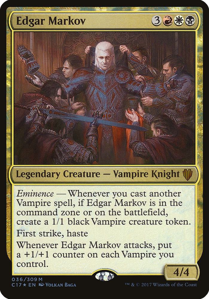 Edgar Markov (Commander 2017) card image