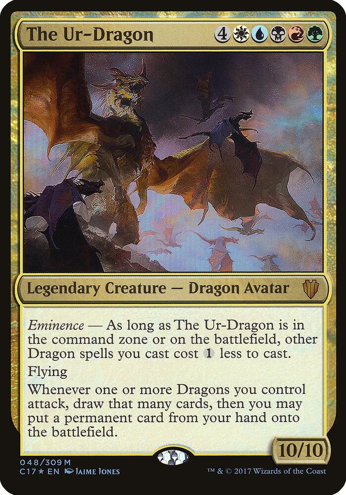 The Ur-Dragon (Commander 2017) card image