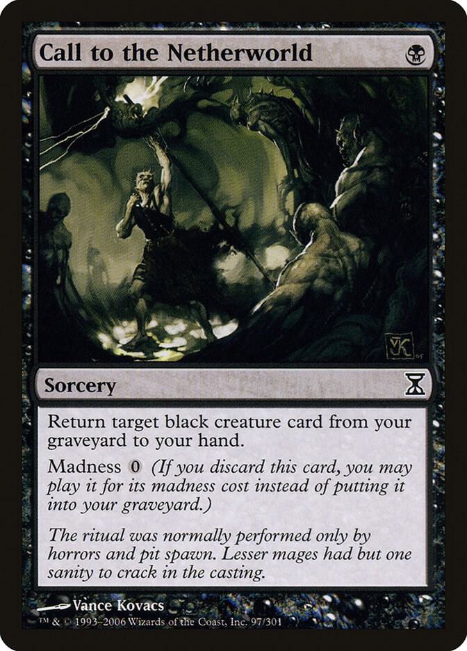 Call to the Netherworld card image