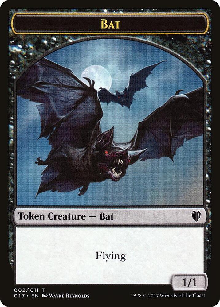 Bat // Vampire Double-Sided Token card image