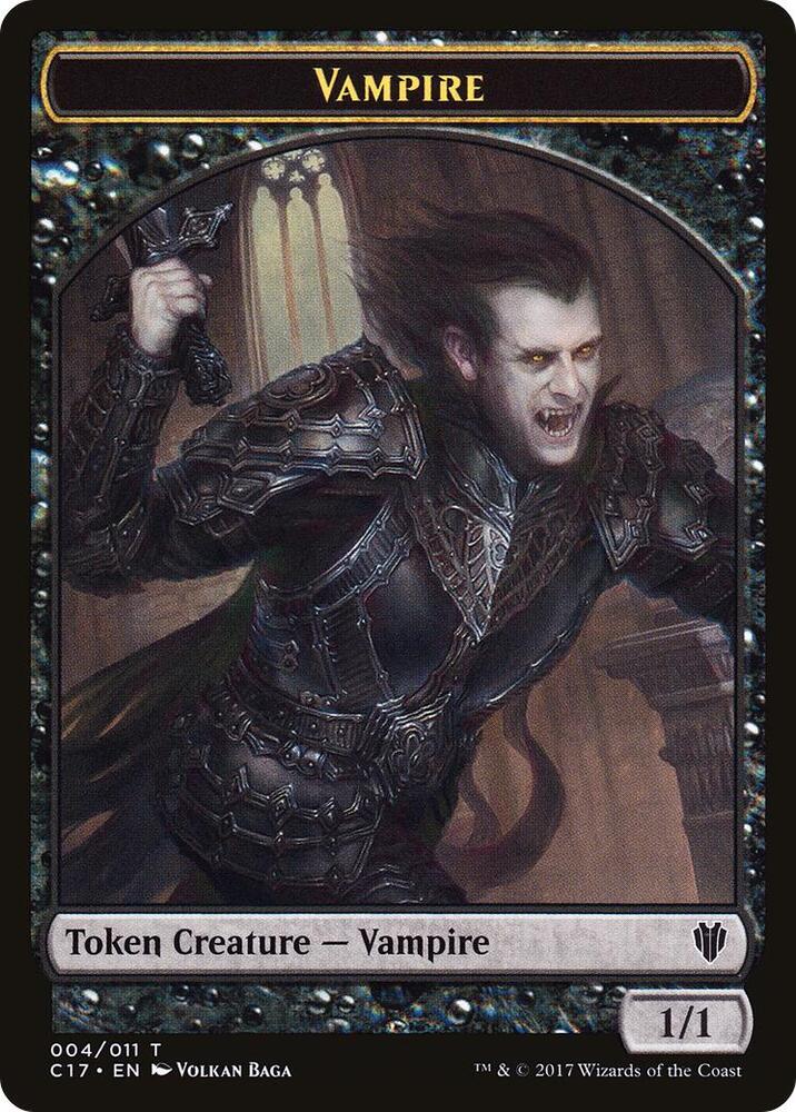 Vampire // Zombie Double-sided Token card image