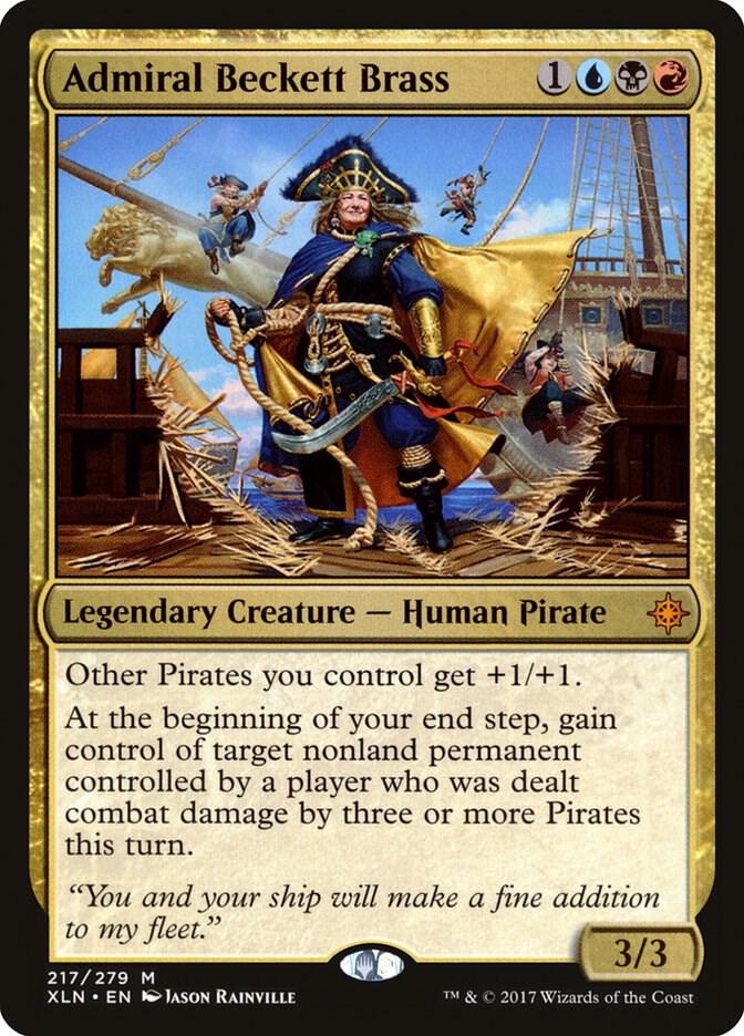 Admiral Beckett Brass card image
