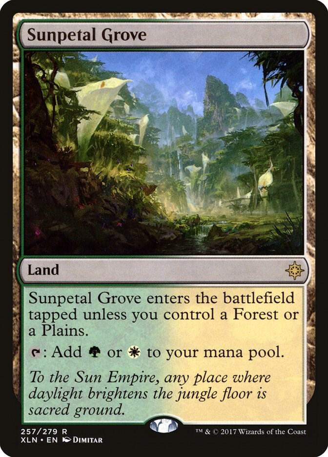 Sunpetal Grove card image