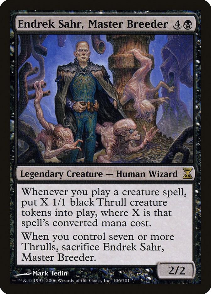 Endrek Sahr, Master Breeder card image