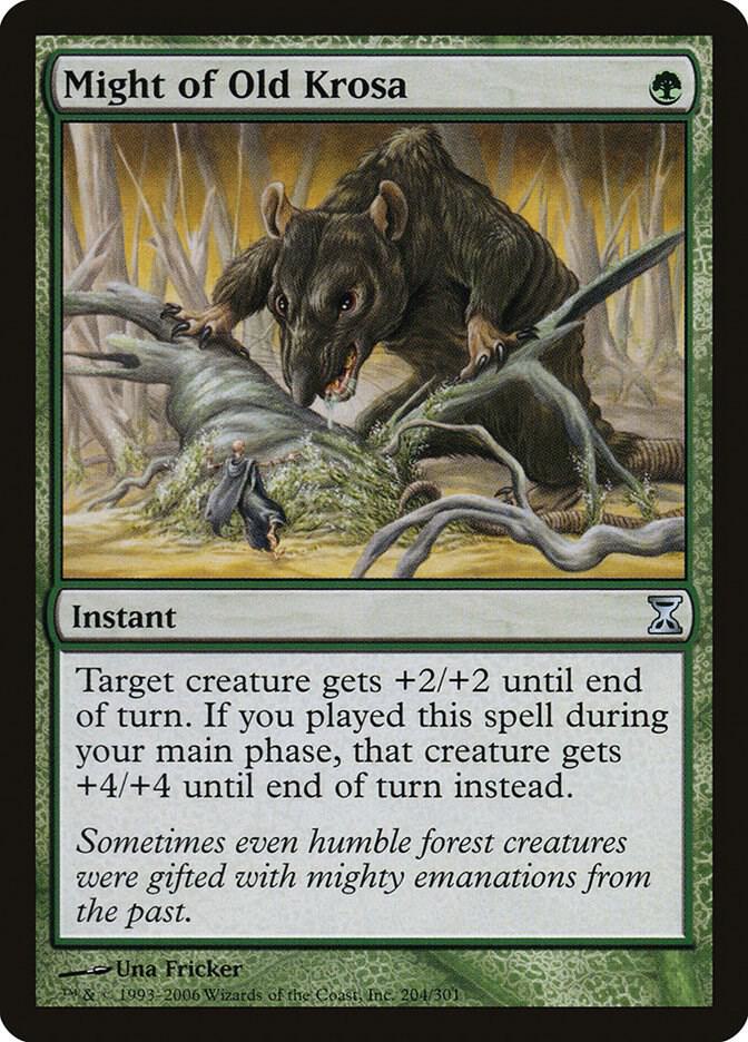 Might of Old Krosa card image