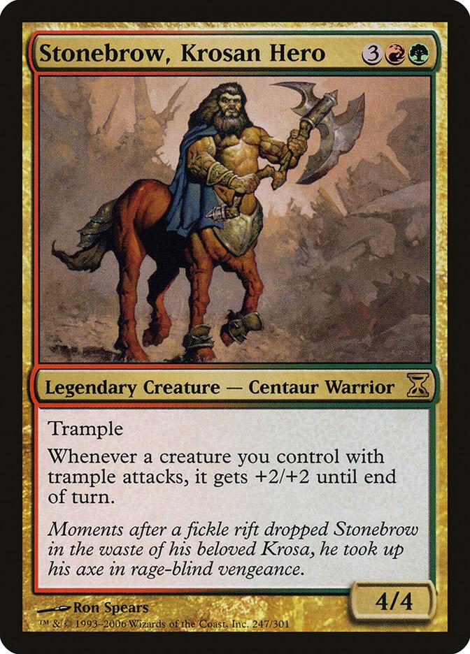 Stonebrow, Krosan Hero card image