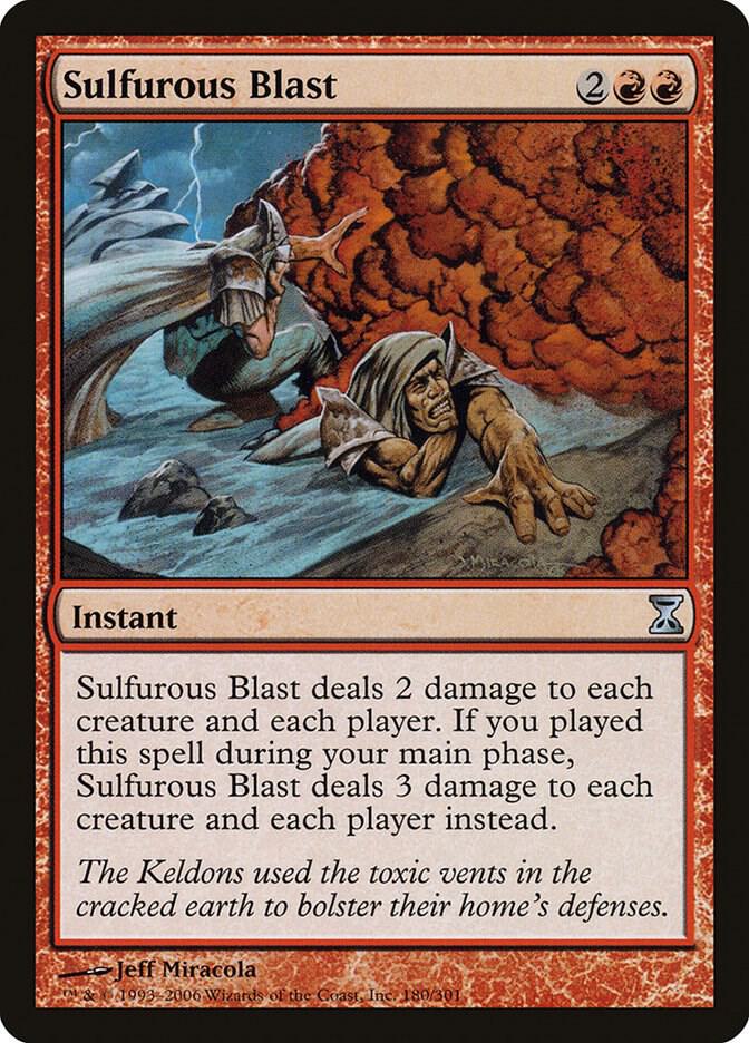 Sulfurous Blast card image