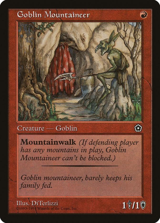 Goblin Mountaineer card image
