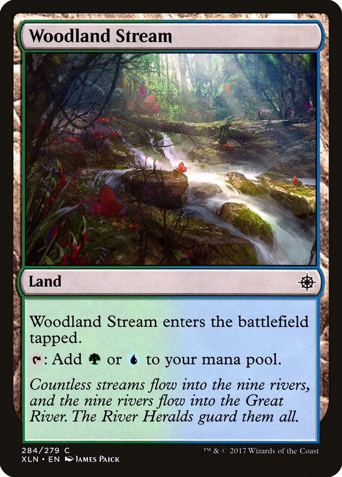 Woodland Stream card image