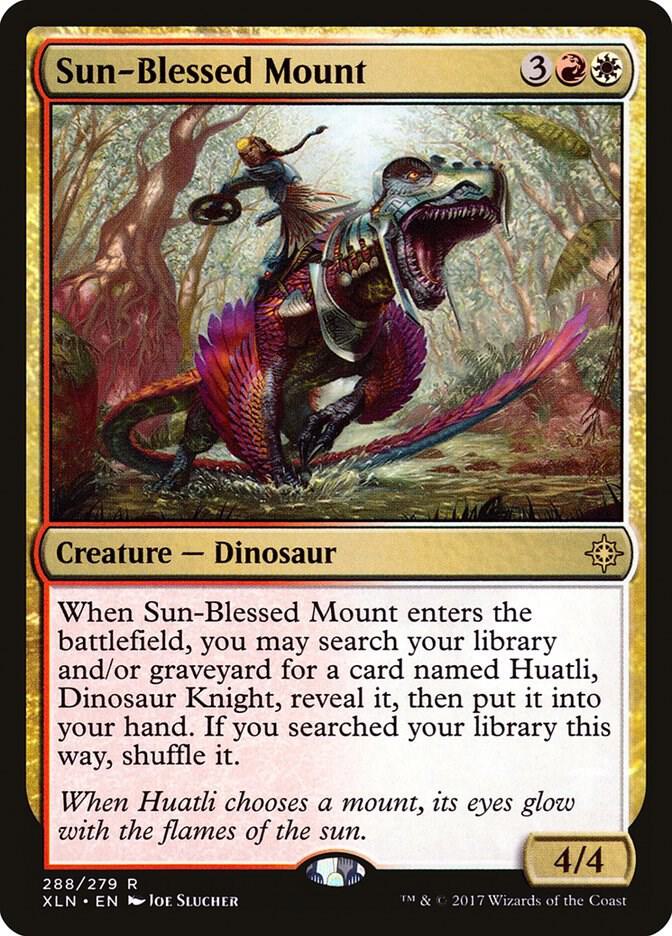 Sun-Blessed Mount card image