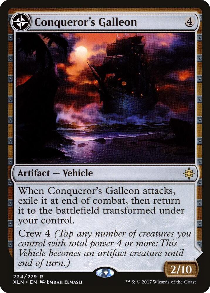 Conqueror's Galleon card image