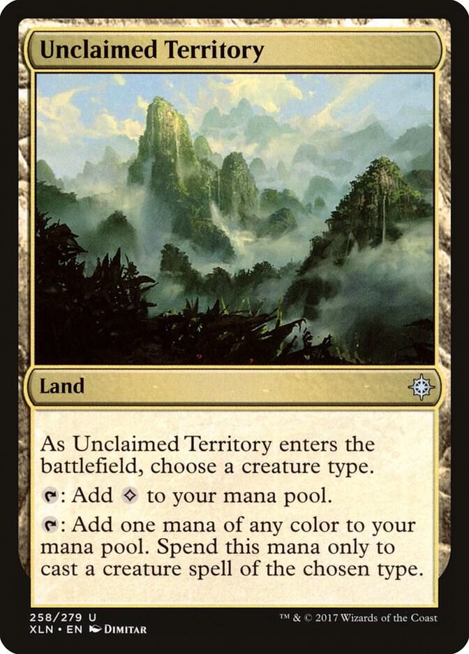 Unclaimed Territory card image