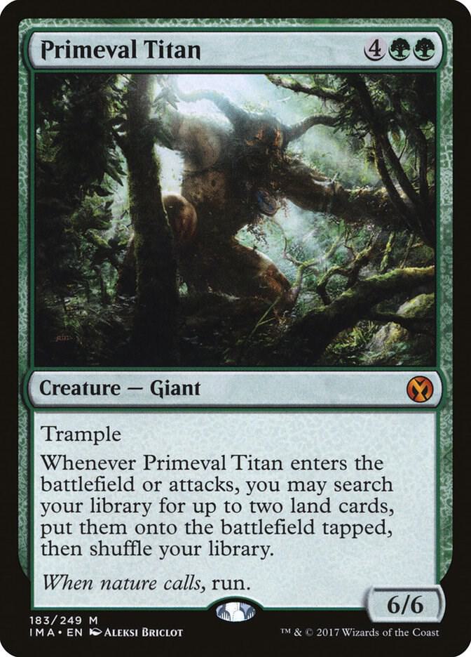 Primeval Titan card image