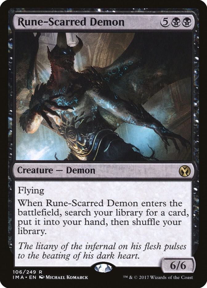 Rune-Scarred Demon card image
