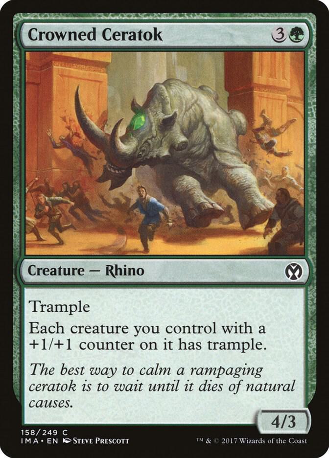 Crowned Ceratok card image