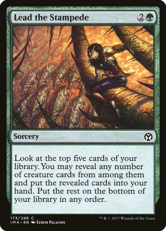 Lead the Stampede card image