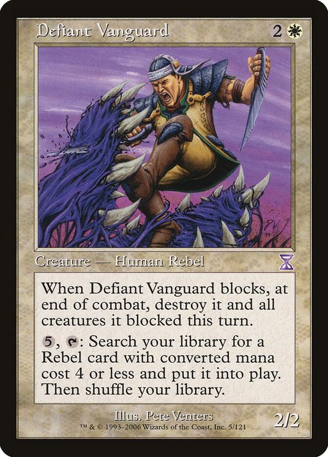 Defiant Vanguard card image