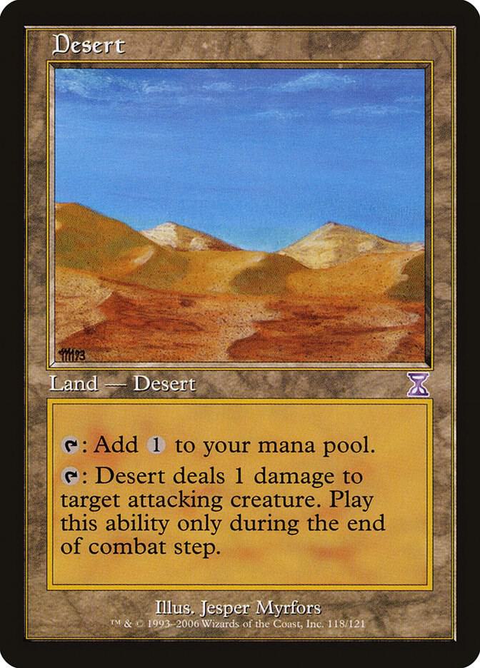 Desert card image