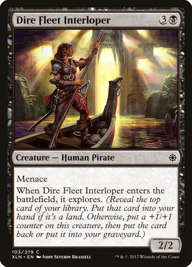 Dire Fleet Interloper card image