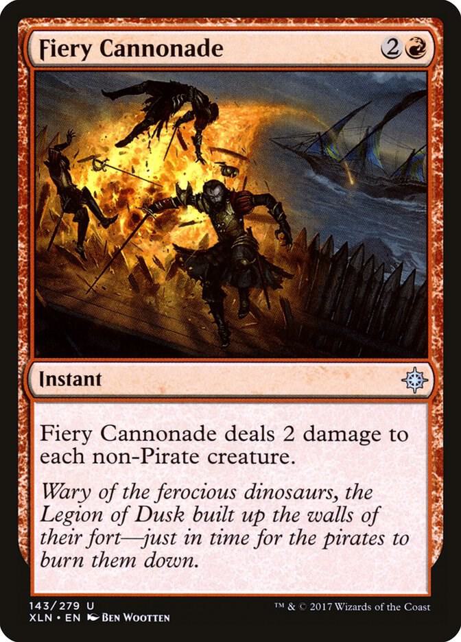Fiery Cannonade card image