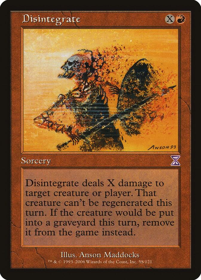Disintegrate card image