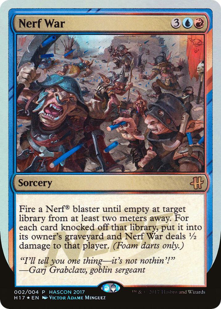 Nerf War card image
