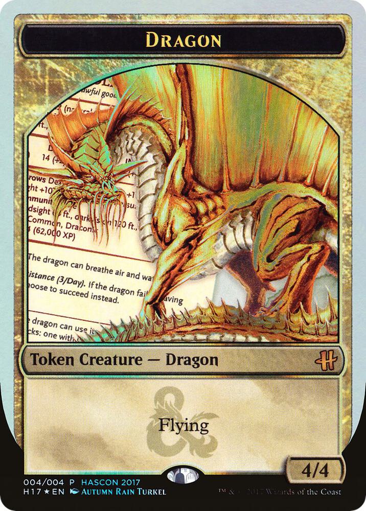 Dragon Token (Gold) card image
