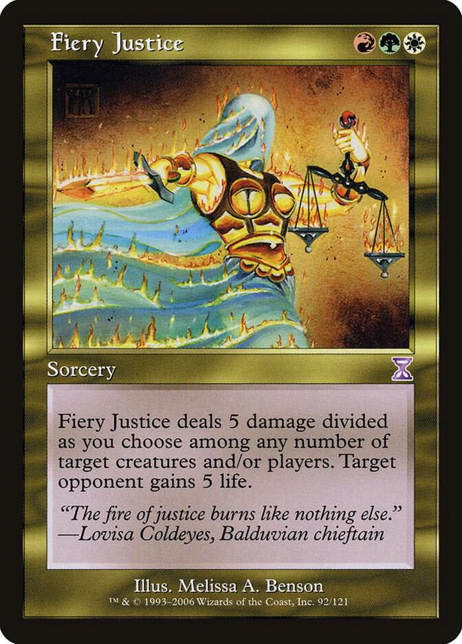Fiery Justice card image