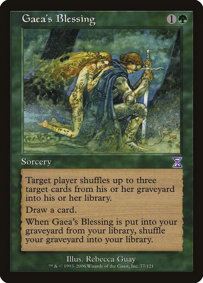 Gaea's Blessing card image