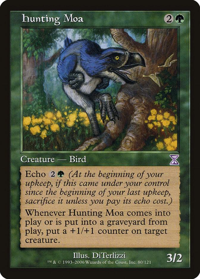 Hunting Moa card image